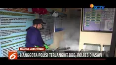 Polres Salatiga diasapi setelah delapan polisi terjangkit demam berdarah.