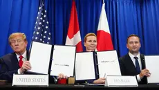 Trump Teken Perjanjian Keamanan dengan Denmark dan Greenland