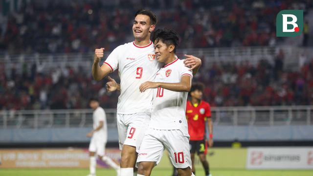 Foto: Pesta Gol ke Gawang Timor Leste, Timnas Indonesia U-19 Terhindar dari Pertemuan dengan Australia di Semifinal Piala AFF U-19 2024