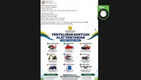 Cek Fakta: Tidak Benar Link Pendaftaran Bantuan Alat Pertanian APBN 2026