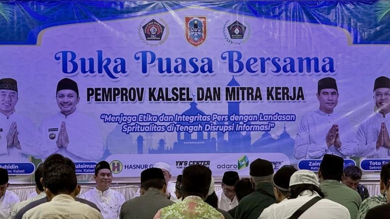 Kemitraan Pemprov Kalsel dan Wartawan Diperkuat: Jaga Informasi Akurat Saat Ramadhan