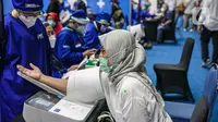 Survei SMRC: Warga yang Bersedia Vaksinasi di Bawah Target Herd Immunity