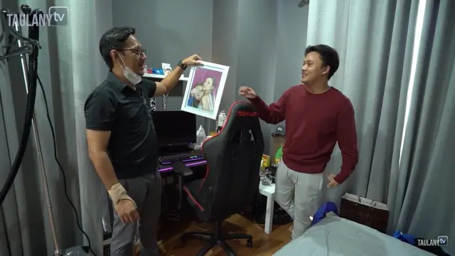 Potret Kamar Tidur Rizky Febian, Foto Anya Geraldine Jadi Sorotan. (Sumber: YouTube/Taulany TV)