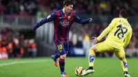 Babak 1: Messi Bawa Barcelona Ungguli Villarreal