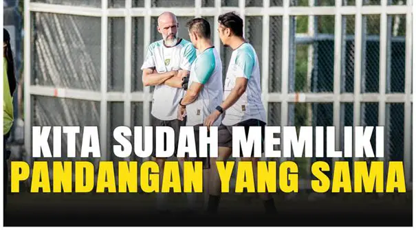 Pelatih Persebaya akhirnya buka suara soal regulasi baru pemain asing yang akan mulai diterapkan di Liga 1 mulai pekan depan. Dalam sesi wawancara usai latihan, sang pelatih menyampaikan pandangannya terkait jumlah pemain asing, dampaknya ke pemain l...