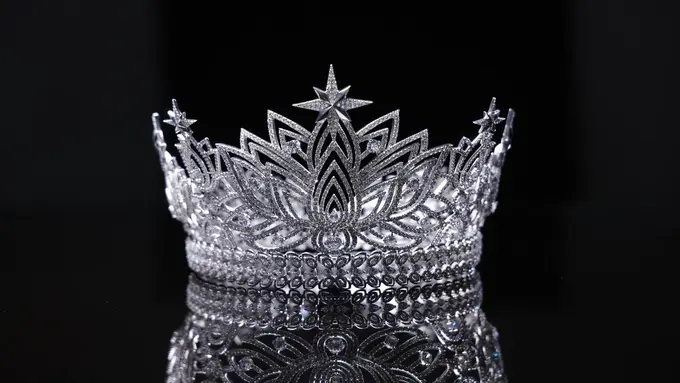 Mahkota Teratai Nusantara yang akan dikenakan Miss Universe Indonesia 2024