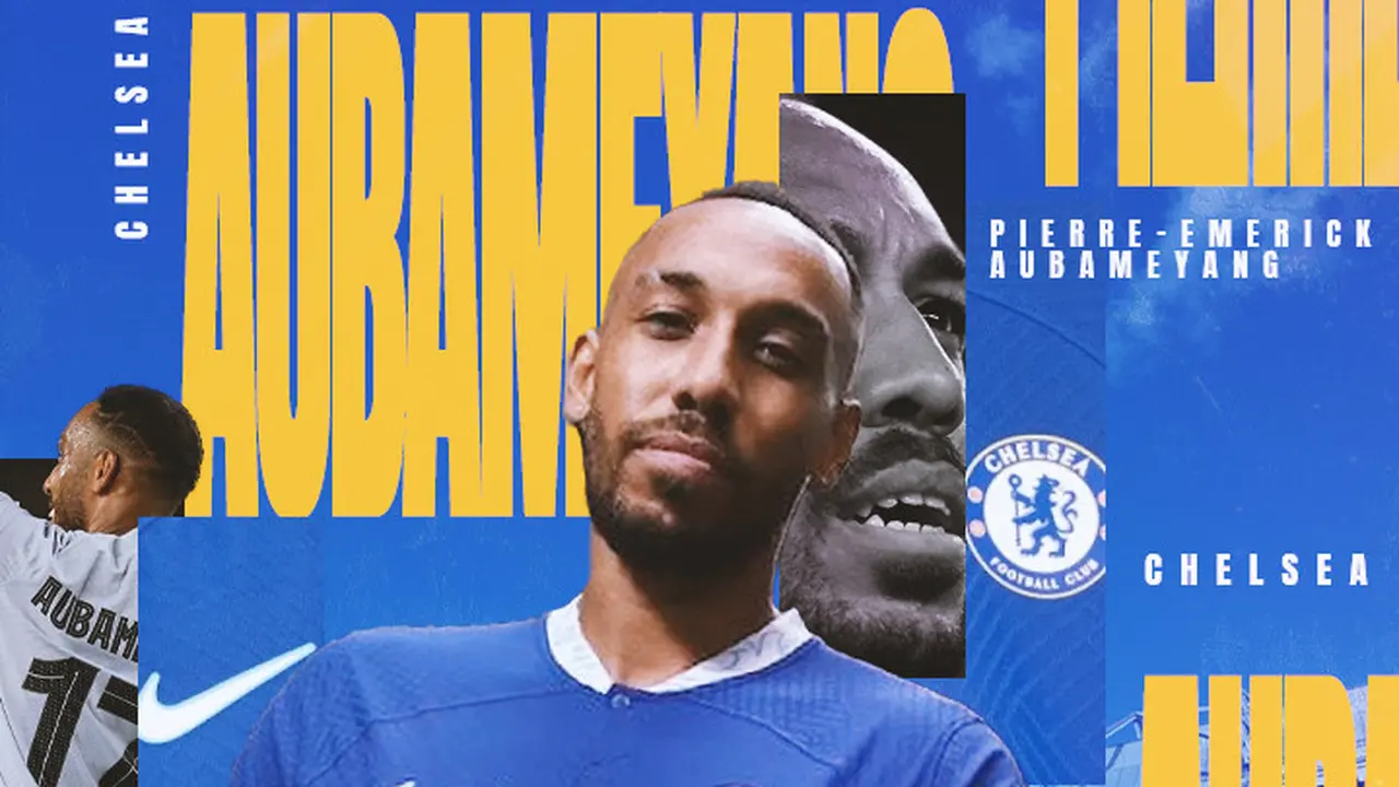 Chelsea - Ilustrasi Pierre-Emerick Aubameyang