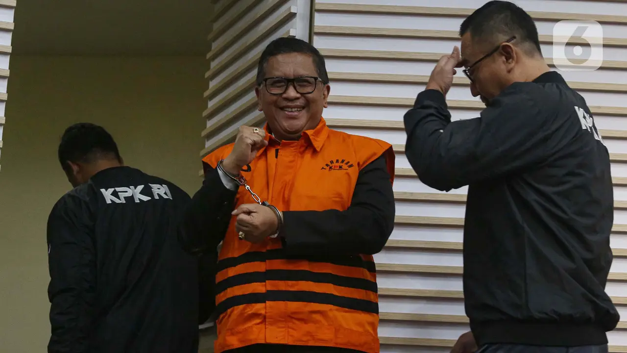 KPK Tahan Sekjen PDIP Hasto Kristiyanto