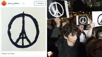 Jean Jullien, Aktor di Balik Simbol "Peace for Paris" (sumber. CNN.com)