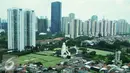 Suasana tempat pemakaman perwira militer Belanda di Ereveld Menteng Pulo, Jakarta Selatan, Jumat (29/4). Pemakaman ini berisi sekitar 4.300 militer Belanda yang tewas selama perang kemerdekaan Indonesia. (Liputan6. com/Gempur M Surya)