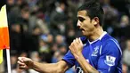 Everton's Australian Midfielder Tim Cahill celebrates scoring a goal during their Premier League match against Manchester City at the City of Manchester Stadium on December 13, 2008. AFP PHOTO/Glyn Kirk