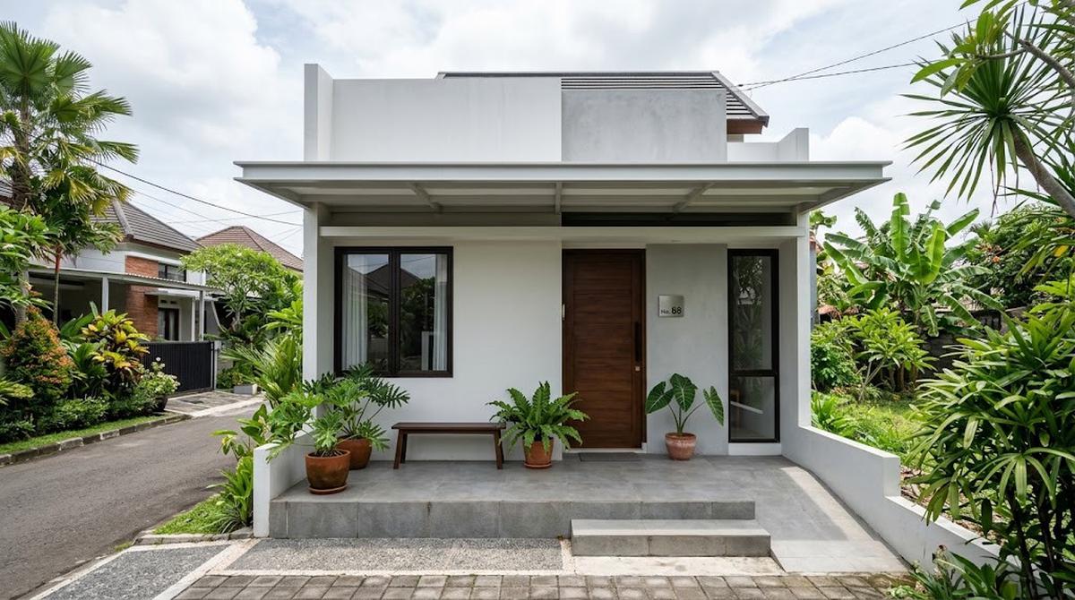 Kanopi Minimalis Flat
