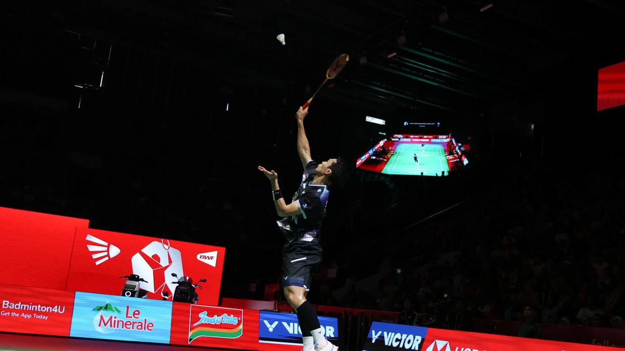 FOTO: Jonatan Christie Gagal Raih Gelar Indonesia Open 2026