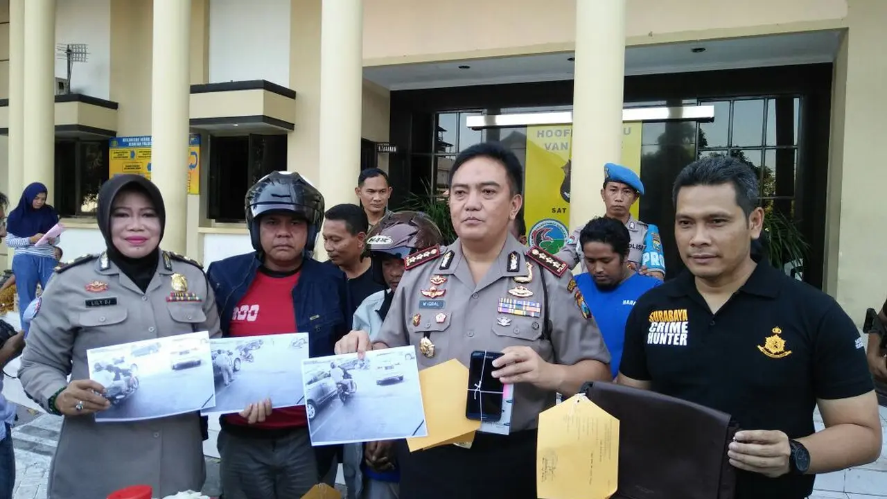 Aksi Pencuri Isi Mobil Anak Wali Kota Risma dalam Hitungan Detik