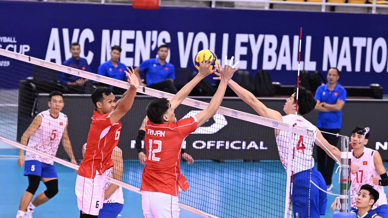 Rivan Nurmulki -  Timnas Voli Indonesia - AVC Nations Cup 2025 - Bola Voli