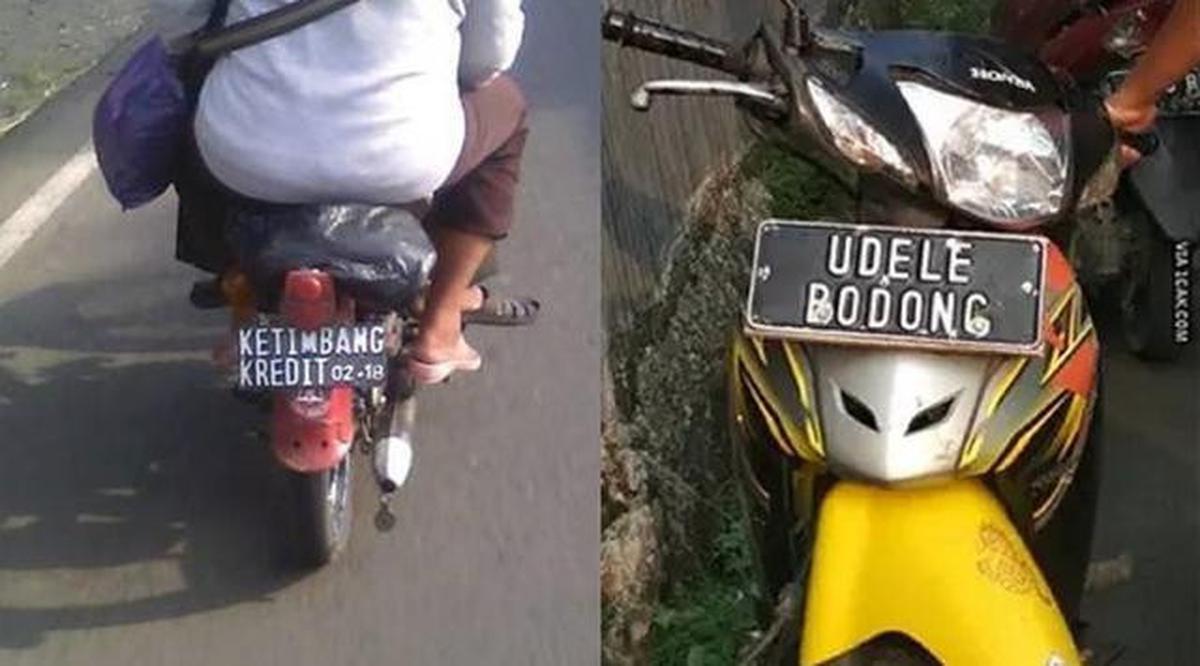 Ragam Modus Pemotor Tutup Pelat Nomor Demi Hindari ETLE