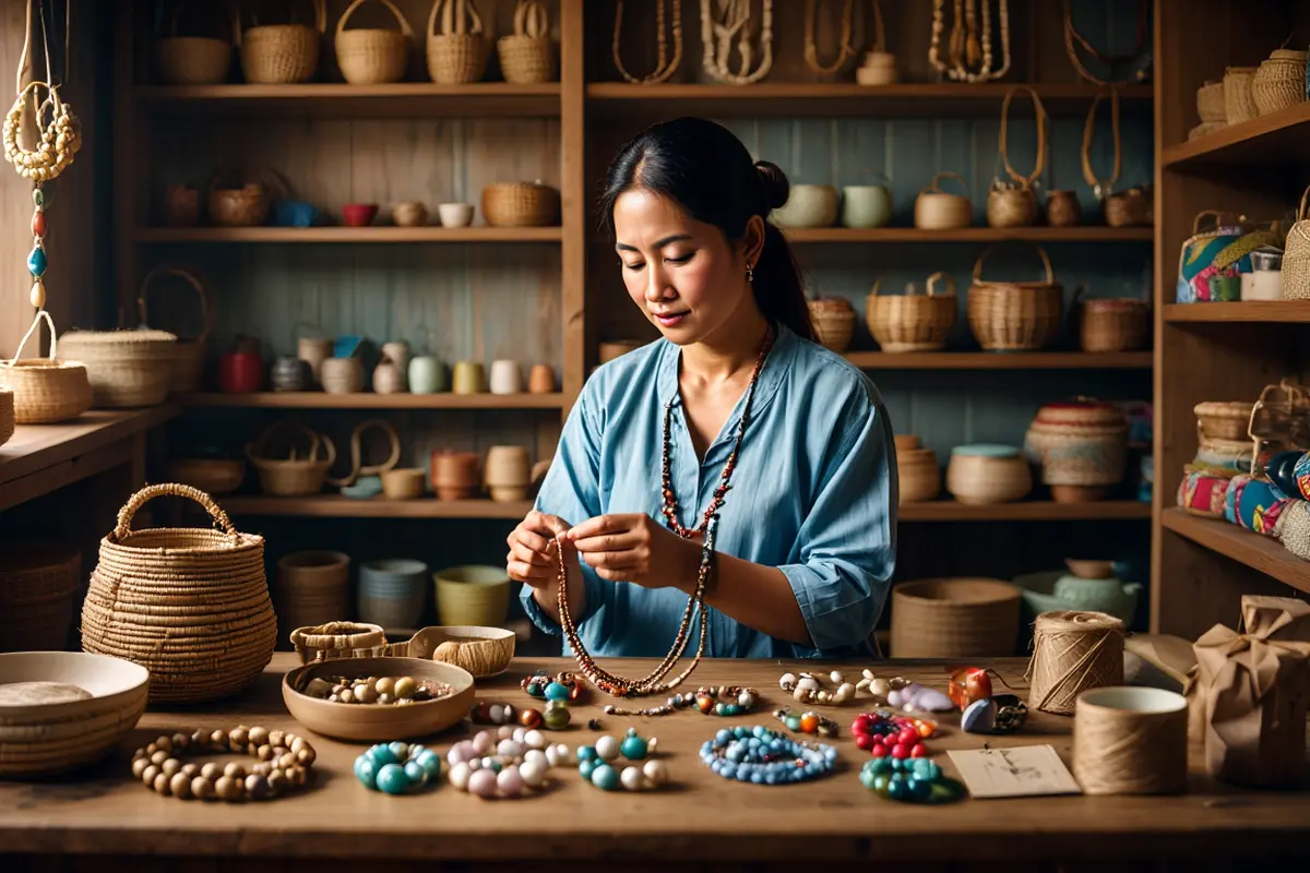 Ide Usaha Rumahan Modal Kecil (Foto: Reve Art AI)