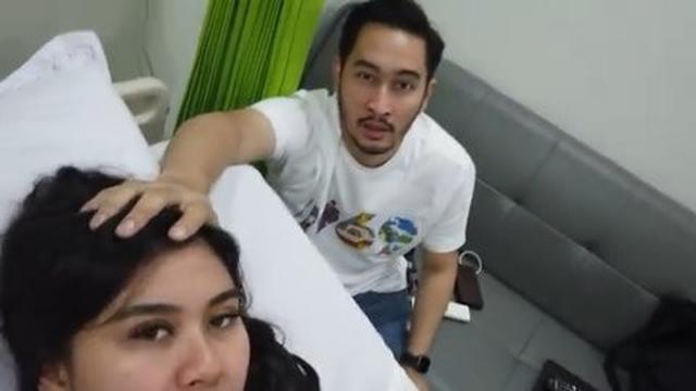 7 Momen Haru Lahiran Syahnaz Sadiqah, Bayinya Kembar