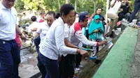 Menteri BUMN Rini M Soemarno di Sleman, Yogyakarta. (Dok Kementerian BUMN)
