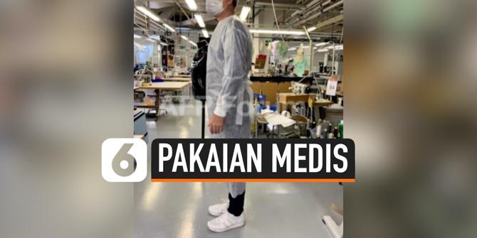 VIDEO: Giorgi Armani Produksi Pakaian Medis Sekali Pakai untuk RS Italia