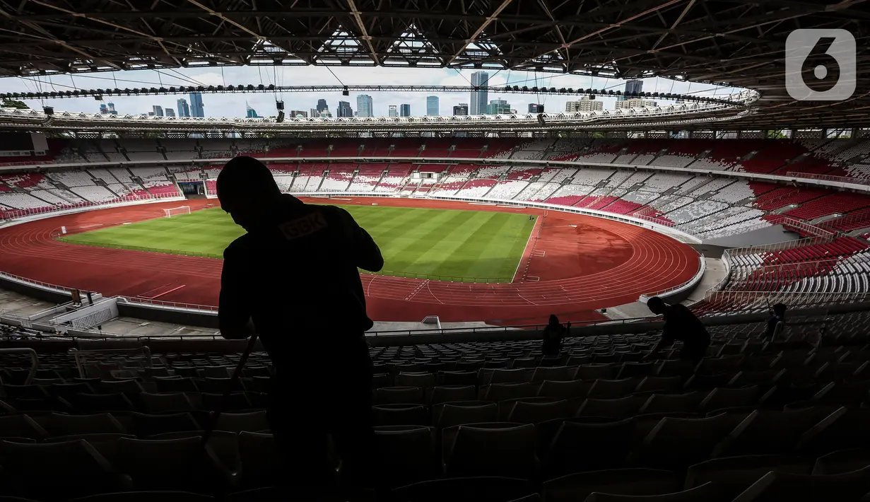 Lebih lanjut, FIFA bakal segera mengumumkan pengganti Indonesia sebagai tuan rumah pelaksanaan Piala Dunia U-20 2023. (Liputan6.com/Johan Tallo)