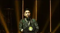 Ketua Umum Himpunan Pengusaha Muda Indonesia (HIPMI) Mardani H Maming menyebut Erick Thohir bisa jadi contoh bagi kader HIPMI dalam Peringatan HUT ke-50 Tahun HIPMI, Jumat (10/6/2022).