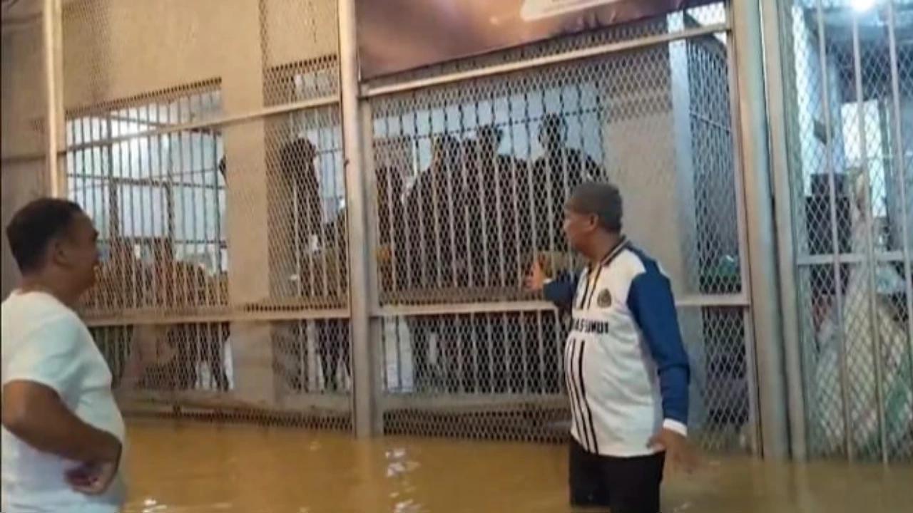 Lapas dan Rutan di Langkat Sumut Kebanjiran, Ratusan Napi Langsung Dievakuasi
