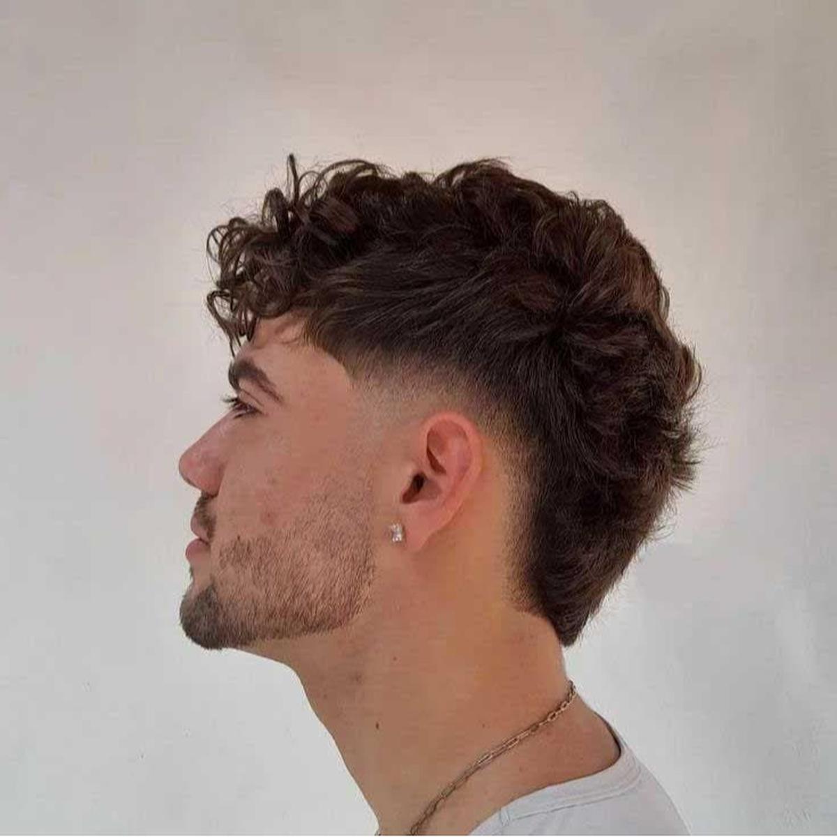Gaya rambur pria model modern mullet