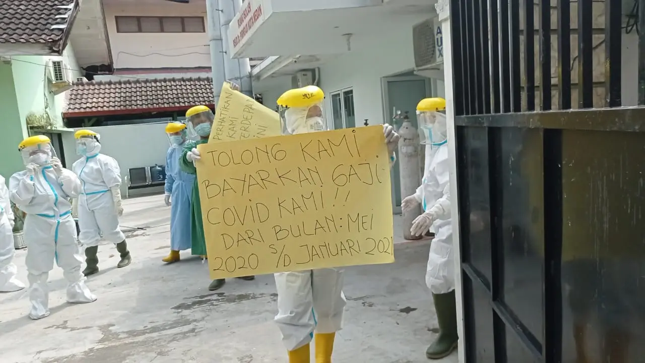 Unjuk Rasa Nakes