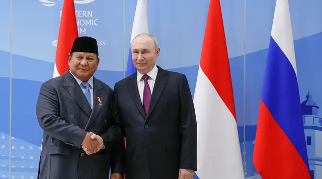 Putin dan Prabowo Bahas Kerja Sama Kapal hingga Nuklir