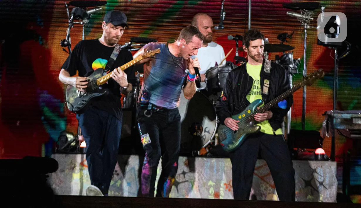 <p>Ini merupakan penampilan pertama Coldplay di Indonesia. (Liputan6.com/Faizal Fanani)</p>