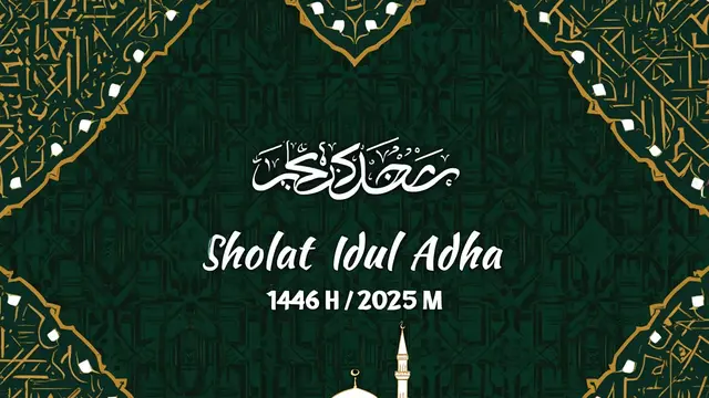 Banner Sholat Idul Adha