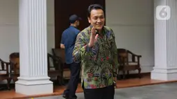 Diaz Hendropriyono. Saat ini menjabat sebagai Staf Khusus Presiden Republik Indonesia. Diaz Hendropriyono pernah menjabat sebagai Ketua Umum Partai Keadilan dan Persatuan Indonesia periode 2018–2021. (Liputan6.com/Angga Yuniar)
