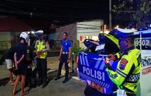 Satlantas Banjarmasin Tindak 20 Pelanggar Lalin, Tekan Balap Liar Dini Hari