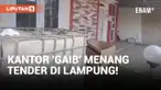 Kacau! Dua Kantor Gaib Menang Tender Perbaikan Jalan di Lampung!