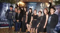 Para pemain film Demona dan sutradara Rizal Mantovani. (foto: Puji Astuti HPS/liputan6.com)