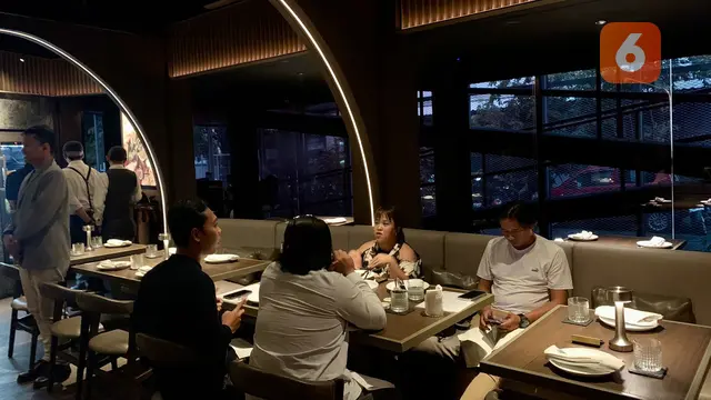 Suasana di Meatguy Steakhouse, berlokasi di seputaran Bintaro saat Liputan6.com datang pada Kamis, 1 Februari 2024. (Dok: Liputan6.com/dyah)