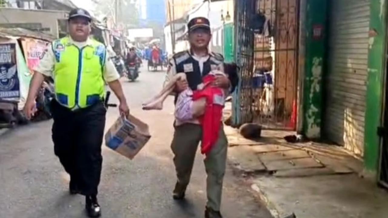 Miris, Bocah 7 Tahun Babak Belur Usai Disiksa Orang Tua Ditemukan di Pasar Kebayoran Lama