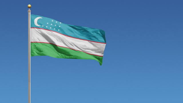 Ilustrasi bendera Uzbekistan. (Unsplash)