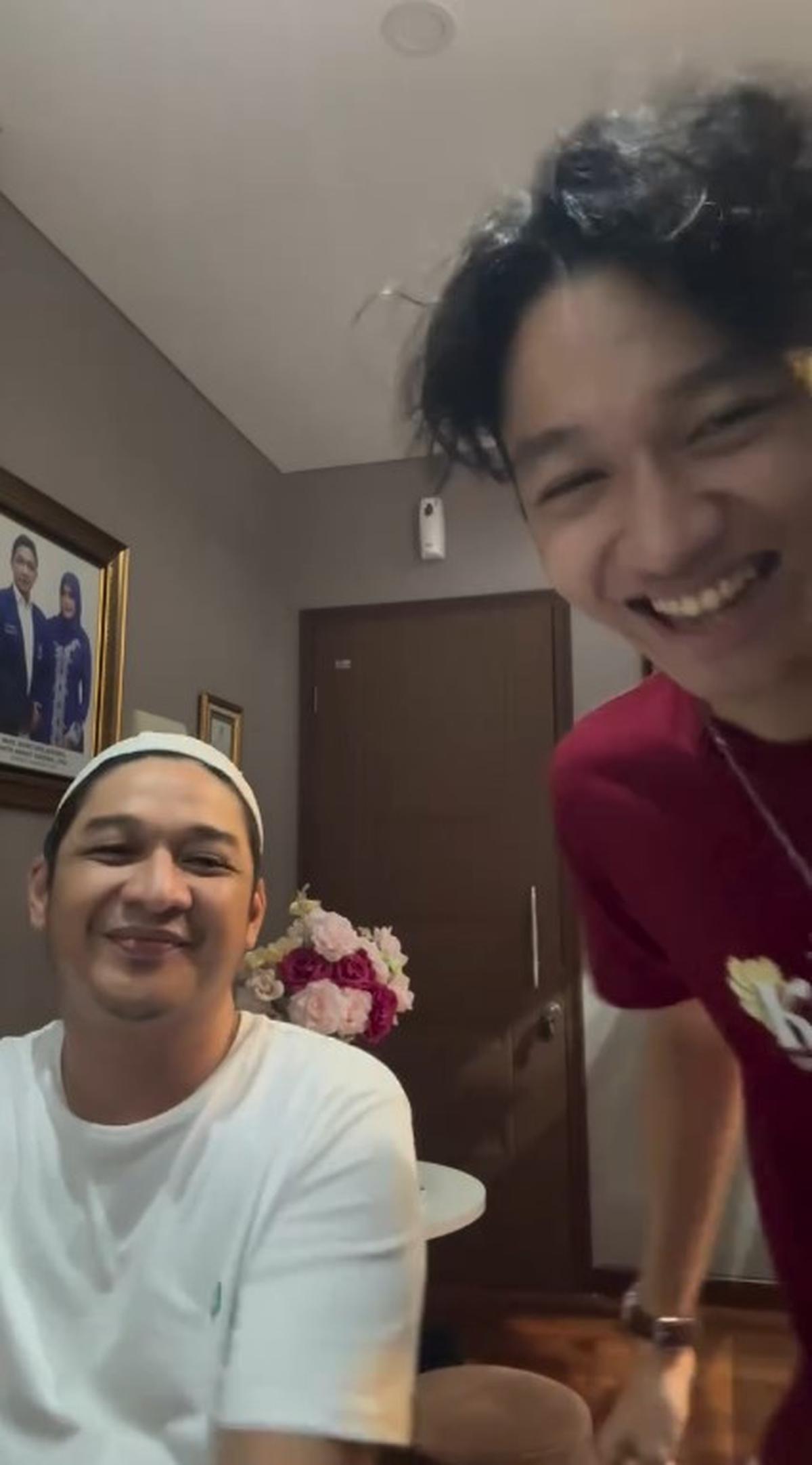 Momen Bapak Anak Bersama, Ini yang Dilakukan Pasha Ungu dan Kiesha Alvaro Sambil Nunggu Sahur