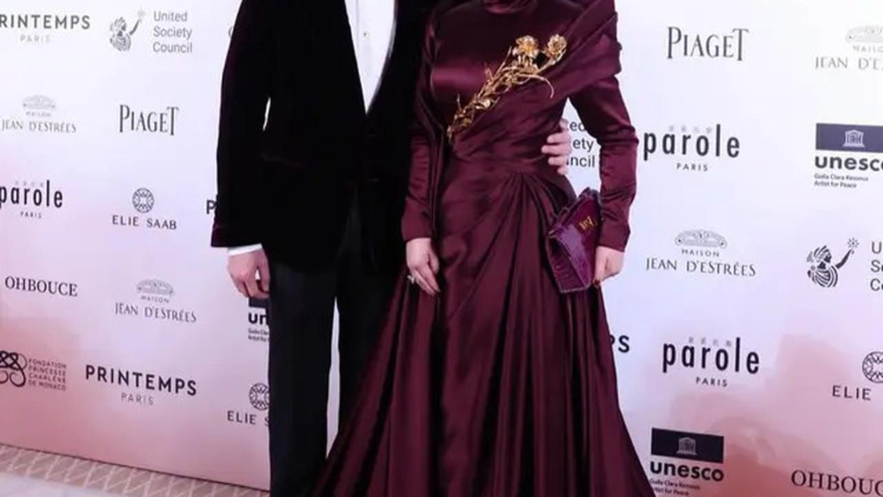 8 Potret Reino Barack Temani Syahrini di Festival Film Cannes 2025, Tampil Menawan