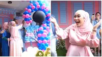 Gender reveal Syifa (Sumber:  YouTube/Qiss You TV)