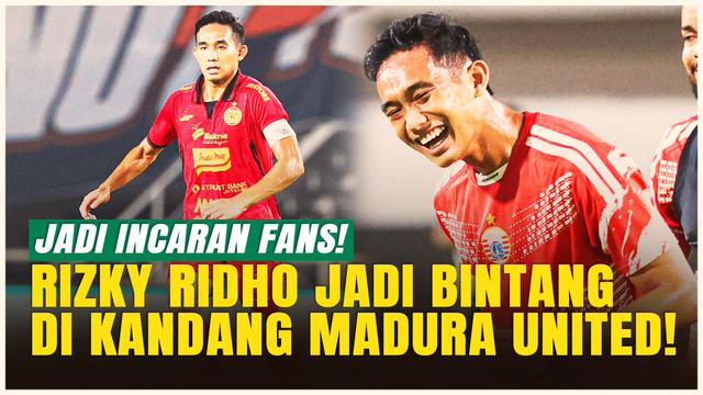 Momen Unik! Rizky Ridho Diserbu Fans di Markas Madura United