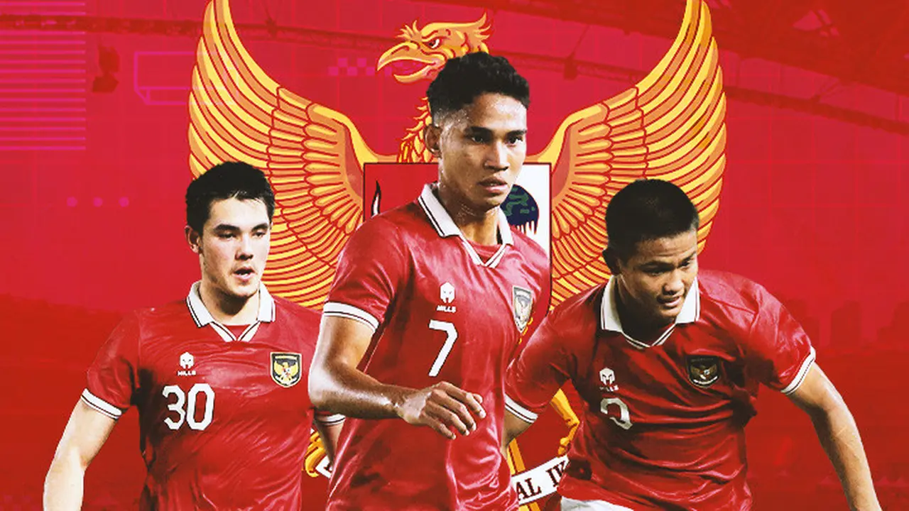 Timnas Indonesia - Elkan Baggott, Marselino Ferdinand, dan Hokky Caraka