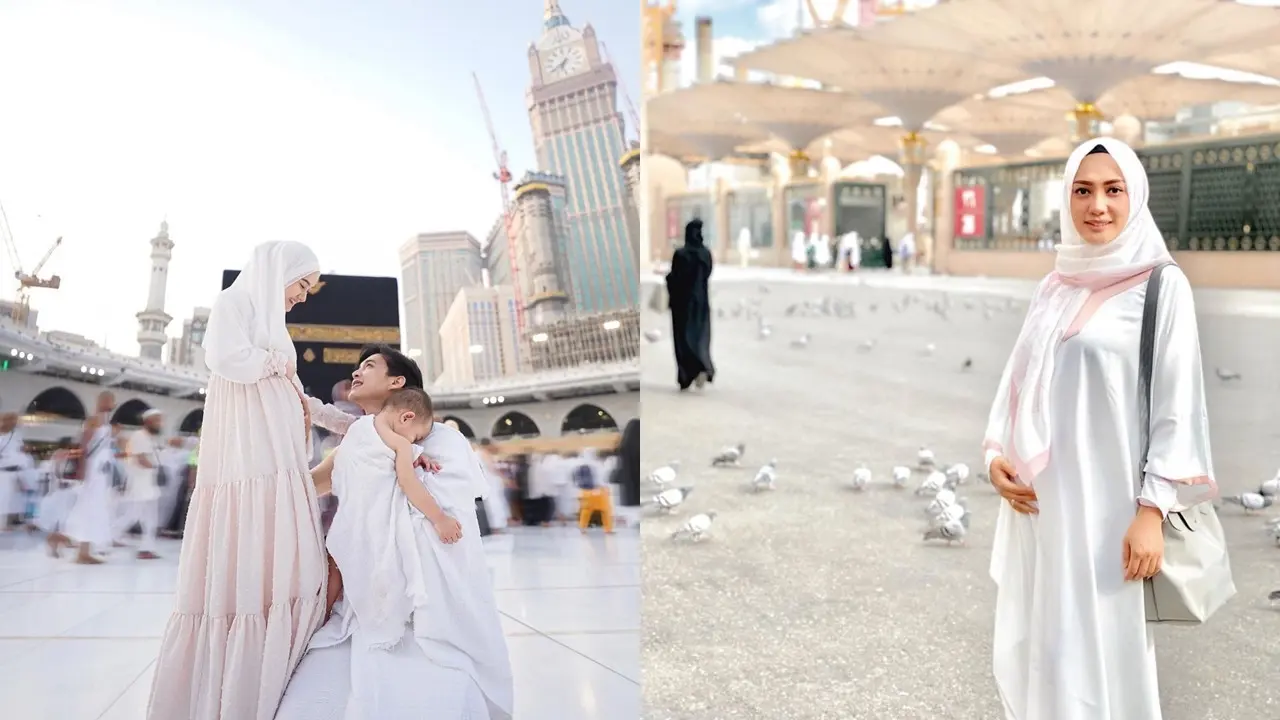 Artis Umroh Saat Hamil