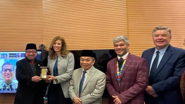 Fraksi PKS DPR RI melakukan kunjungan kerja resmi ke Badan Pangan dan Pertanian Dunia (FAO PBB) di Markas Besar FAO Roma, Italia pada Selasa (28/11/2023).