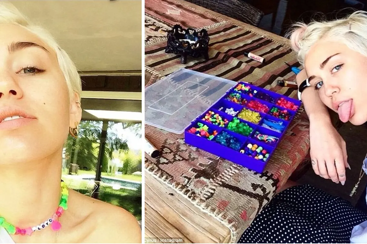 Miley Cyrus Necklace of Loss of Dog 0614 1