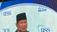 Menhan RI Prabowo Subianto di Shangri-La Dialogue 2023 (dok. Kemhan RI)