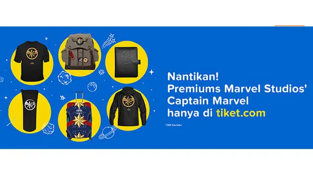 Berebut Foto dan Hadiah, Nobar Film Captain Marvel Bareng Tiket.com Berlangsung Seru Abis