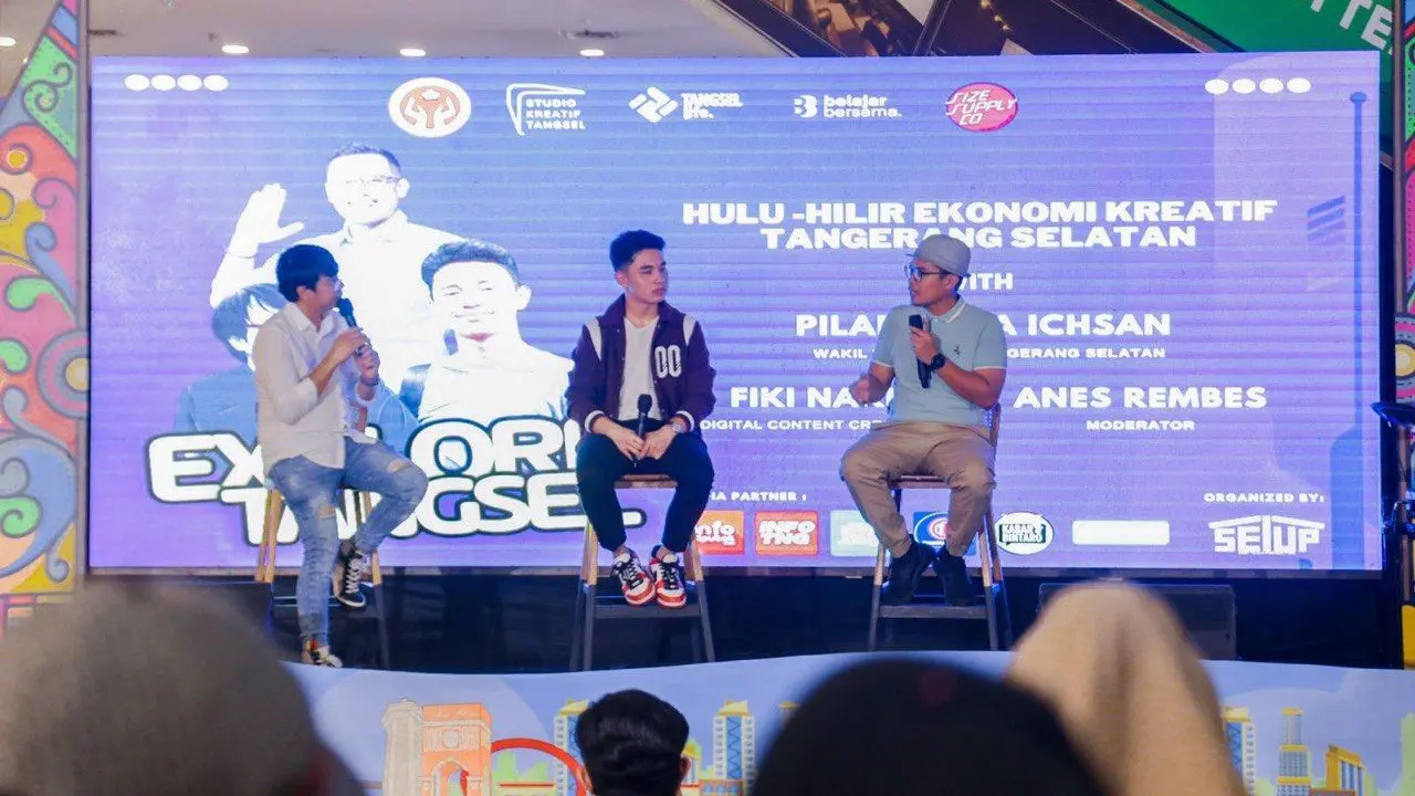Pemkot Tangerang Selatan (Tangsel), jadikan industri ekonomi kreatif di wilayahnya sebagai andalan perekonomian sekaligus meningkatkan pembangunan infrastruktur.